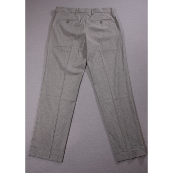 JF J.Ferrar Mens Slim Gray Stretch Dress Pants Flat Front New With Tag 36" X 32" - Picture 7 of 11